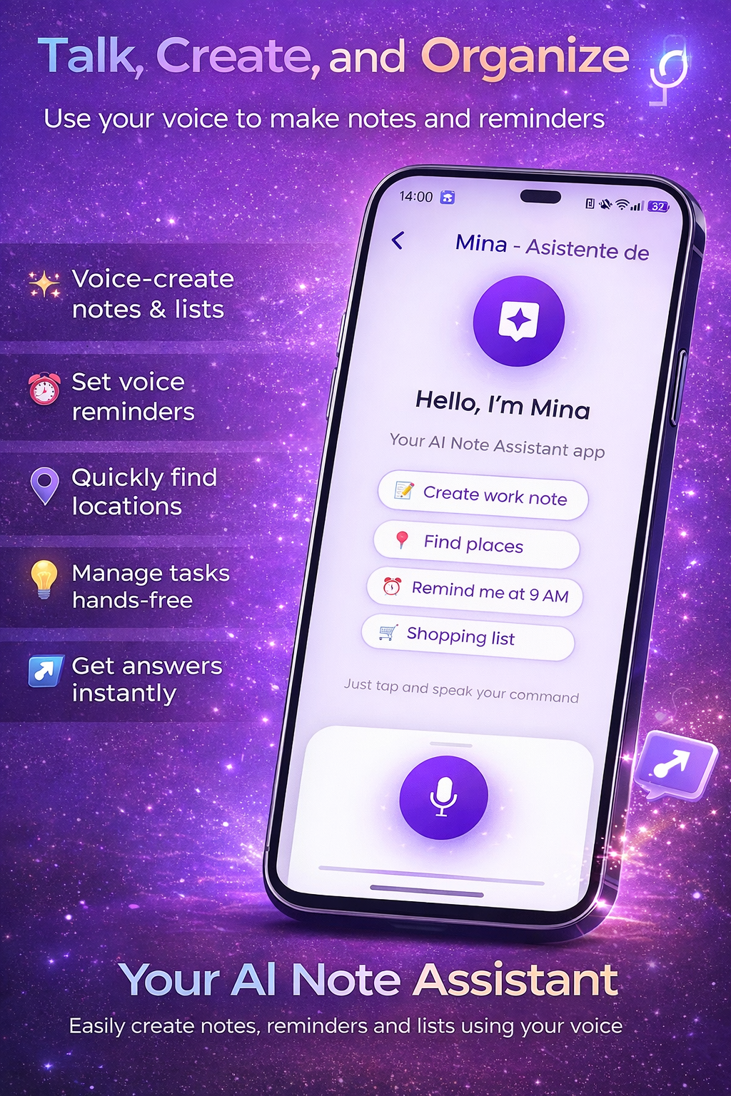 Mina AI Voice Assistant