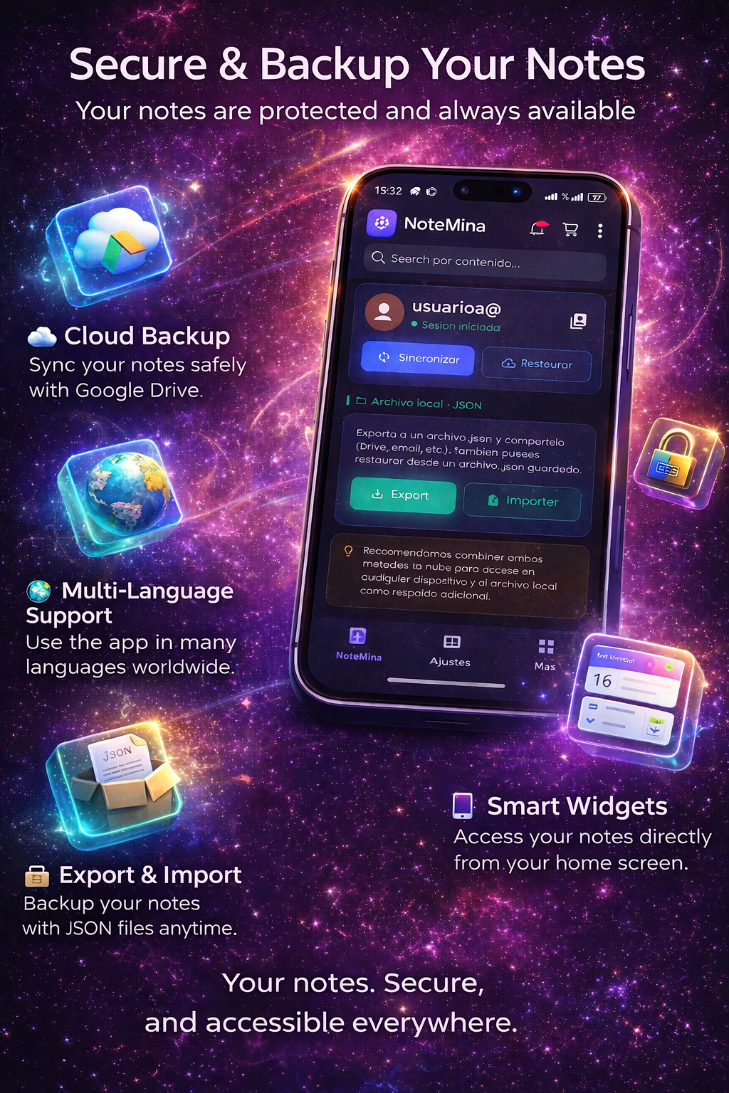 Voice recording with AI summary